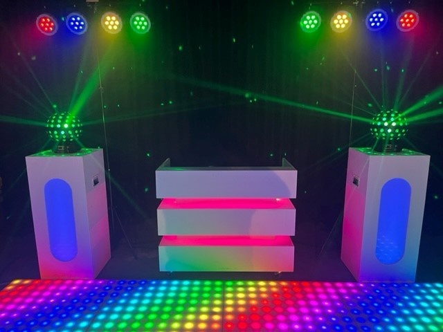Drive in show met discovloer